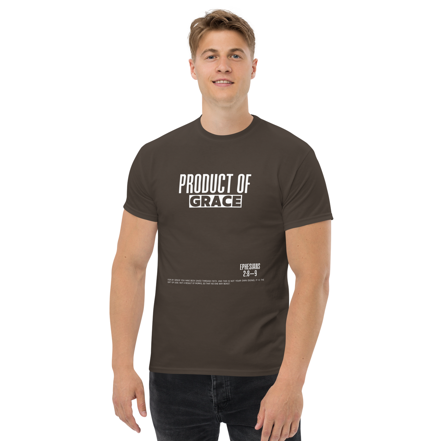 Product of Grace Christian T-Shirt