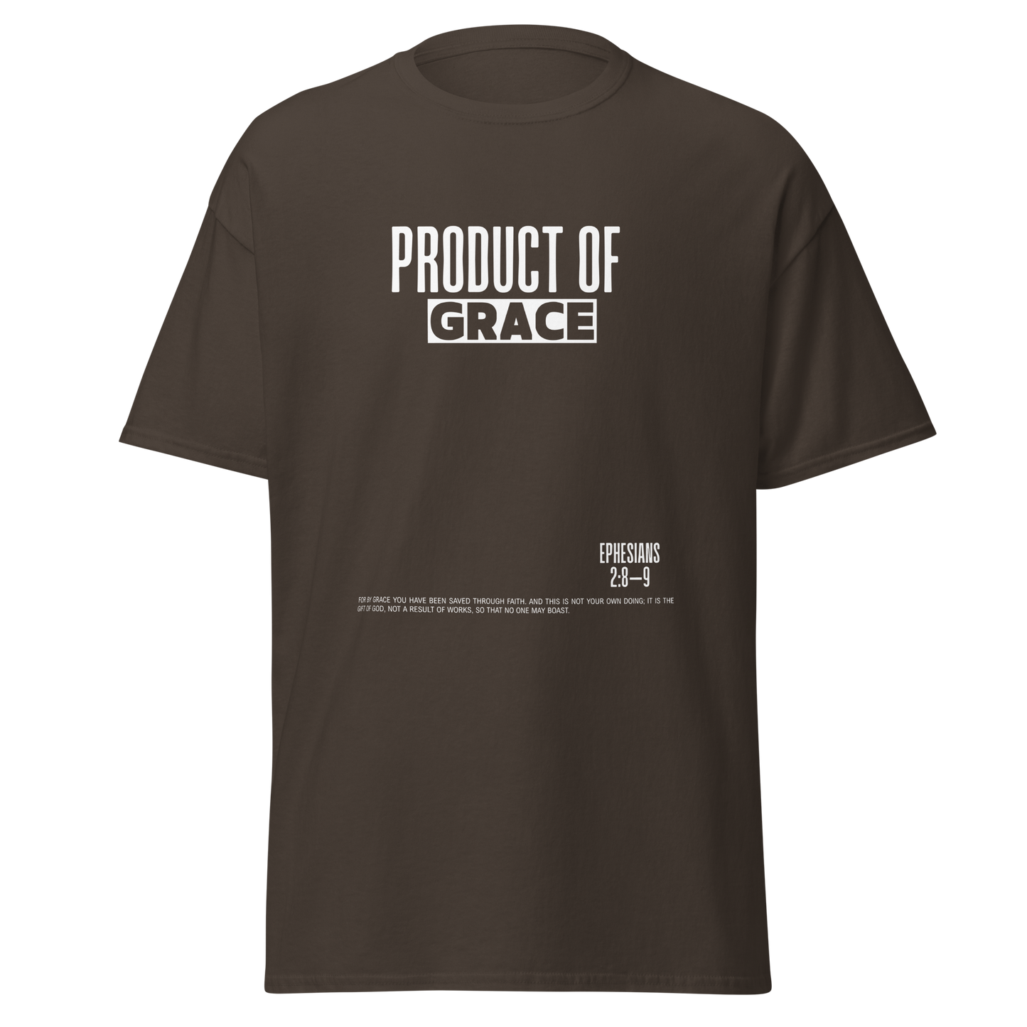 Product of Grace Christian T-Shirt