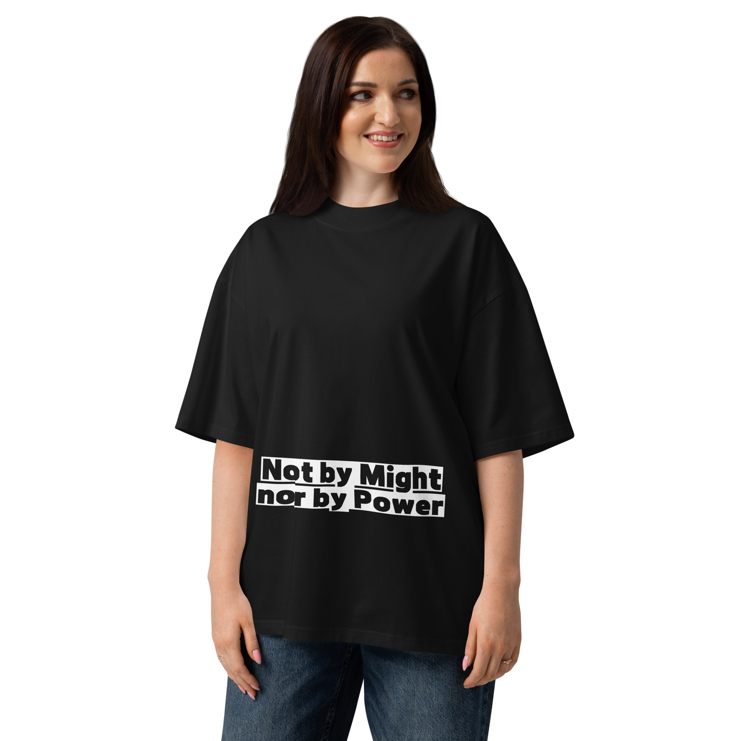 Not by Might Nor by Power Christian T-Shirt